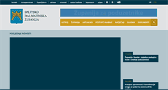 Desktop Screenshot of dalmacija.hr