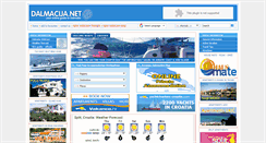 Desktop Screenshot of dalmacija.net
